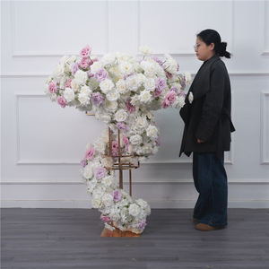 Centros de Mesa con Bolas de Flores de Seda, Hortensias Artificiales Realistas, Estilo Natural, Hechas a Mano, Tamaño Grande, Decoraciones para Bodas - Product Image 3