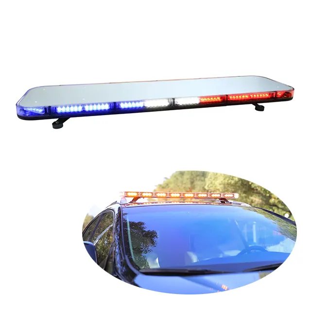 Luce lampeggiante ambra luce led bar ambulanza luci di emergenza per veicoli led lightbar