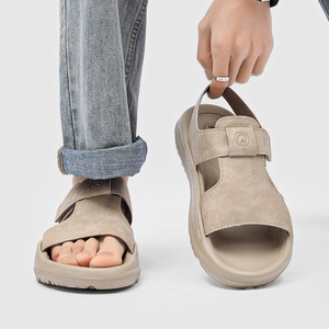 Sandalias Casuales de Nuevo Estilo 2026 para Hombre, Transpirables, con Velcro, para Conducir, de Doble Uso, para Playa - Product Image 5