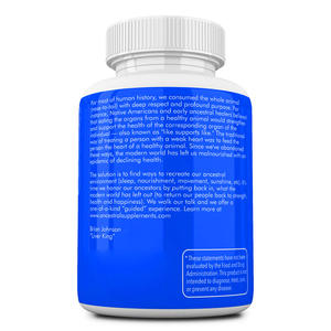 Capsules de supplément d'énergie naturelle biologique de cœur de bœuf à base d'herbe Pure-alimenté 500mg gélules de cœur de bœuf pour soutenir les activités respiratoires - Product Image 4