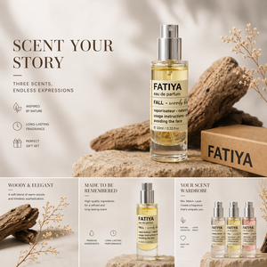 FATIYA 3-piece Women's Luxury Sulfate Free Perfume Gift <b>Set</b>-<b>Essential</b> <b>Oil</b> EDP Long-lasting Floral Fragrance for Dates - Product Image 3