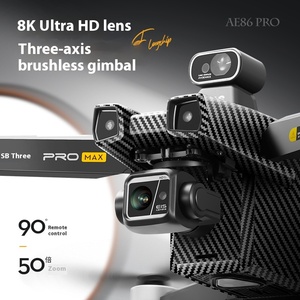 Ae86 Pro Max + Độ nét cao màn hình điều khiển ba trục Gimbal Drone điều khiển từ xa máy bay hình ảnh kỹ thuật số - Product Image 3
