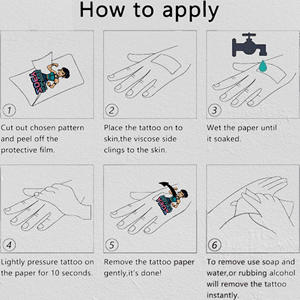 Cross-border New K-POP Witch Hunter Group Children Cartoon Cute Temporary Arm Decoration Tattoo <strong>Sticker</strong> Water Transfer Printed - Product Image 4