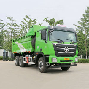 Camión Volquete Foton 6X4 GTL, 400hp, Transmisión Rápida, Caja de Carga de 8.2m, 12 Neumáticos, Diésel Euro 3/5, Remolque Trasero Reacondicionado - Product Image 3
