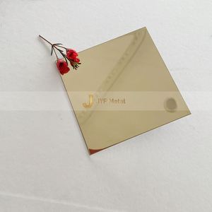 Lámina Decorativa de Acero Inoxidable para Cabina de Ascensor, Acabado Pulido Espejo Súper Brillante Dorado, Estándar JIS Serie 200/300 - Product Image 5