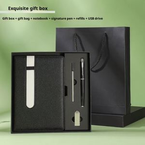 Ensemble de carnets de notes A5 en PU personnalisés avec logo d'entreprise, promotionnels, de luxe, pour le bureau, avec impression en relief, multifonctionnels - Product Image 2