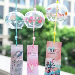 Cloche à vent en verre décorative <span class=keywords><strong>japonaise</strong></span> pendentifs suspendus transparents pour carillon de fenêtre pour la maison jardin artisanat en verre artisanal - Product Image 6