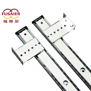 Fábrica al por mayor 35mm rodamiento de bolas teclado ajustable cajón canal moderno muebles de <span class=keywords><strong>oficina</strong></span> rieles <span class=keywords><strong>para</strong></span> cocina comedor gimnasio uso - Product Image 3