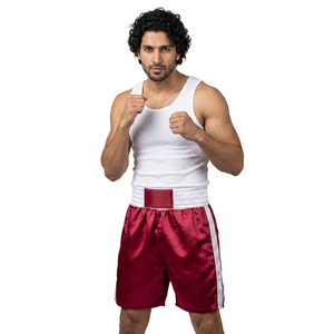 High Quality Men & Women Muay Thai Shorts MMA Kickboxing Gym Wear Washed Technics Seller - Product Image 1