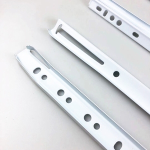 Cầu Trượt Ngăn Kéo Kiểu <span class=keywords><strong>FGV</strong></span> Phủ Điện Theo Yêu Cầu Của Nhà Máy Với Cầu Trượt Ngăn Kéo Bánh Xe Ni Lông Màu Trắng - Product Image 2