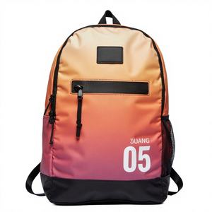 Sac à dos de sport tendance et simple pour l'extérieur, décontracté, polyvalent, grande capacité, pour étudiants, 100 % polyester, personnalisable pour équipe - Product Image 1