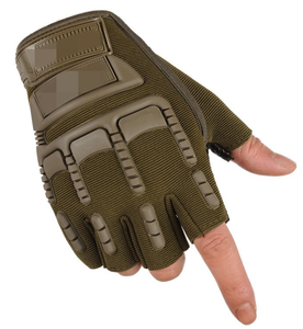 Guantes Tácticos DF sin Dedos con Protección Contra Impactos y Absorción de Vibraciones para Motocicleta - Product Image 1