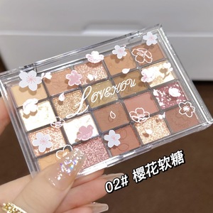 Bán Buôn Chuyên Nghiệp Nhiều Màu Sắc Cao Sắc Tố Bóng Mắt Nhãn Hiệu Riêng Matte Long Lanh Trang Điểm Palette Bóng Mắt - Product Image 4