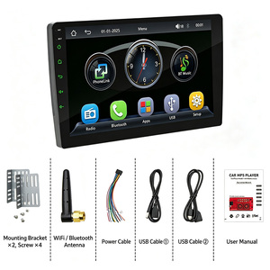 Reproductor Multimedia Universal para Auto con Pantalla Táctil Android, Radio Bluetooth, USB, Montaje en el Tablero, Negro, Resolución 1920x720 - Product Image 2