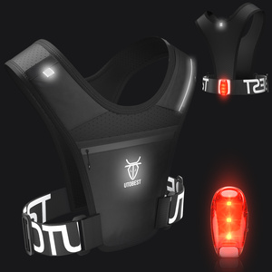 أزياء النايلون UTOBEST ، قابل للتعديل للتنفس مع شرائط عاكسة للركض الليلي - Product Image 5