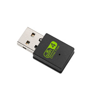 Adaptador WiFi USB 2.0 de Alta Velocidad para Oficina, 300Mbps, RTL8192FM, Dongle Inalámbrico para Computadora con Windows