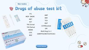 Kit per Test Rapido Multi-Droga BUP, Kit Diagnostico Rapido per Abuso di Droghe Sintetiche, Farmaci Medicali, MDMA, BUP, TCA, BZO - Product Image 4