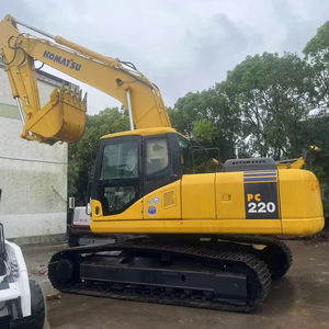 Excavadora de orugas Komatsu usada barata, potencia fuerte de buena calidad, a la venta, Shanghai PC200 PC220 PC240 - Product Image 5