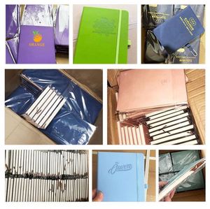 Promotional Manufacturer Custom <b>A5</b> Softcover PU Leather <b>Note</b> <b>Book</b> Business Gift Office Supplier Notebook With Logo - Product Image 3