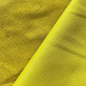 Cuero de vaca genuino para textiles para el hogar muebles de equipaje diferentes colores cuero natural grano De Guijarro curtido de alta calidad - Product Image 1