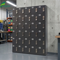 Casier de vestiaire HPL assemblé, casier de salle de sport, étanche, pour piscine, avec serrure électronique, durable et facile à nettoyer