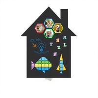 Tableau blanc interactif magnétique pliable en métal de haute qualité, vert, pour l'enseignement scolaire, multimédia, tableau noir