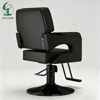 Jincheng nouvelle chaise de coiffure ascenseur de coiffure en cuir simple peut être placé à l'envers poste de travail de salon de coiffure.