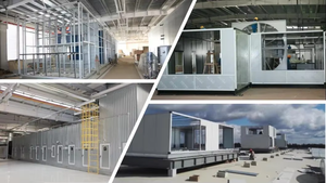 Climatiseur de toit à onduleur résistant aux intempéries de 7,5 à 30 tonnes avec intégration BMS, système AHU commercial pour toiture - Product Image 4
