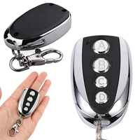 Control Remoto Inalámbrico de 4 Botones y 433.92MHz para Abrir Puertas de Garaje