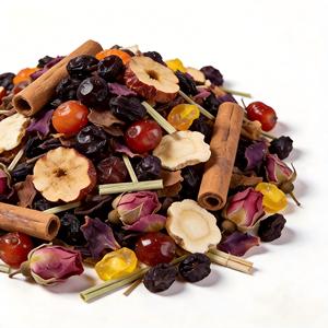 Sachets <span class=keywords><strong>de</strong></span> thé chaud bio cerise, rose musquée, pomme et hibiscus 1kg – Boisson santé artisanale lyophilisée avec une durée <span class=keywords><strong>de</strong></span> conservation <span class=keywords><strong>de</strong></span> 18 mois - Product Image 2