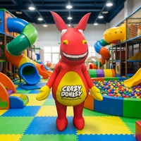 Costume gonflable personnalisé de âne à porter, pour événements de défilé et publicité