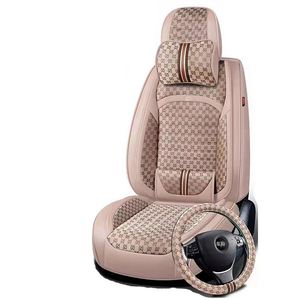 Ensemble complet de 10 coussins de voiture universels en polyester de luxe de haute qualité et bon marché Tonghui-03 toutes saisons - Product Image 5