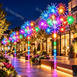 Escultura Luminosa con Forma de Árbol de Fuegos Artificiales para el Festival de Primavera, Ideal para Centros Comerciales, Parques, Resorts y Exhibiciones en Celebraciones Públicas - Product Image 3