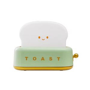 Lampe de nuit LED décorative pour chambre à coucher, lampe de table, cadeau, lampe de nuit, machine à pain, toast familial - Product Image 4