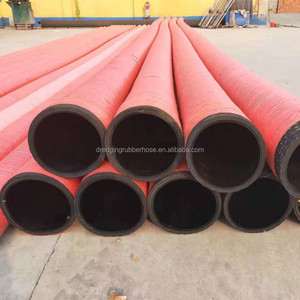 Manguera de succión de arena de alta resistencia, tubo de caucho natural con espiral de alambre, disipadora de electricidad estática para minería - Product Image 6