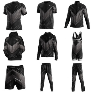 Conjuntos de Ropa de Lucha Libre 9 en 1, Mano de Obra Exquisita, Tela de Alta Calidad, Todo para el Estilo de Vida y el Entrenamiento - Product Image 1
