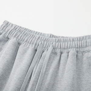 Jogging en coton 100% personnalisé avec logo pour homme, sport, gym, streetwear, décontracté, impression sérigraphique, léger - Product Image 5