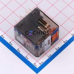 PT370024 Power Relay Through hole Component (THT),22.5x28mm Relay 24V 3 Changeover: 3C (3PDT-Changeover)::: 400V-AC AgNi - Product Image 1