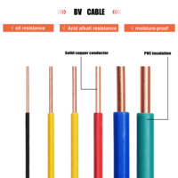 Kupfer-Stromkabel PVC-Isoliert Verzinnter Leiter Elektrisches Kabel 450/750V