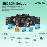 RK3576 Ordinateur à carte unique avec accélération AI 4K120fps HDMI WiFi6 Double encodeur vidéo Interface USB et caméra