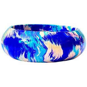 Shahi Samandar กำไลข้อมือ Lac Micro INSERT ทำด้วยมือของ Kada Royal Ocean ดีไซน์ที่ได้แรงบันดาลใจจากชาติพันธุ์ - Product Image 2