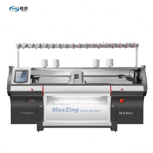 MaxZing New 2024 model High Speed Computer Automatic Cotton sweater Knitting Machine flat knit