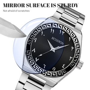 Reloj de Estilo Ejecutivo Besseron 2025 para Hombre, Diseño Personalizado, Acero Inoxidable 316L, Números Arábigos, Movimiento de Cuarzo Japonés - Product Image 4