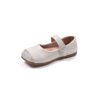 Chaussures plates pour filles, style coréen, en cuir souple, pour le printemps et l'automne, chaussures de princesse pour enfants - Product Image 6