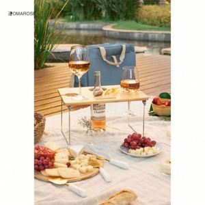 Custom Large Food Delivery Thermal Insulated Picnic Camping <b>Cooler</b> Tote Bag With Low Picnic Table - Product Image 4