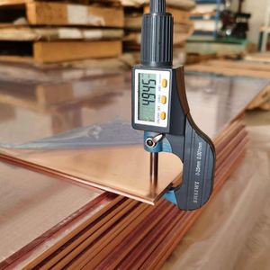 C1100 <b>Copper</b> Alloy Plate 99.99% Purity, Purple <b>Copper</b> <b>Sheet</b> with Welding Bending Service 99.99% Pure <b>Copper</b> <b>Sheet</b> Plate - Product Image 2