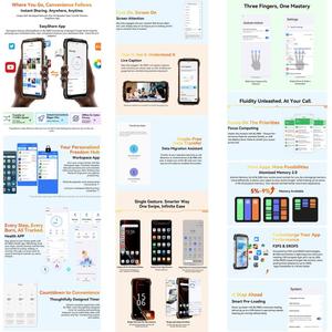 Mới nhất Blackview BL7000 điện thoại gồ ghề mạng: 5g, NFC, OTG (Cam) 8GB + 256GB mới đến 5g NFC điện thoại Android không thấm nước - Product Image 5