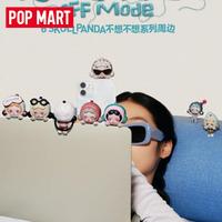 POP MART POP ATTACH SKULLPANDA Off Mode Series Mini Figurine Tendance Boîte Mystère Jouets Surprise Figurine d'Action Cadeau Surprise