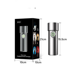10w Portable Projection Flashlight with 4color Lights with 20 Projection Patterns <strong>Background</strong> Spotlight for Video Photography - Product Image 1