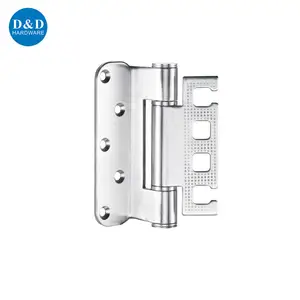 Hanging Device Stainless Steel Adjustable adjusting door hinges for non rebated Door